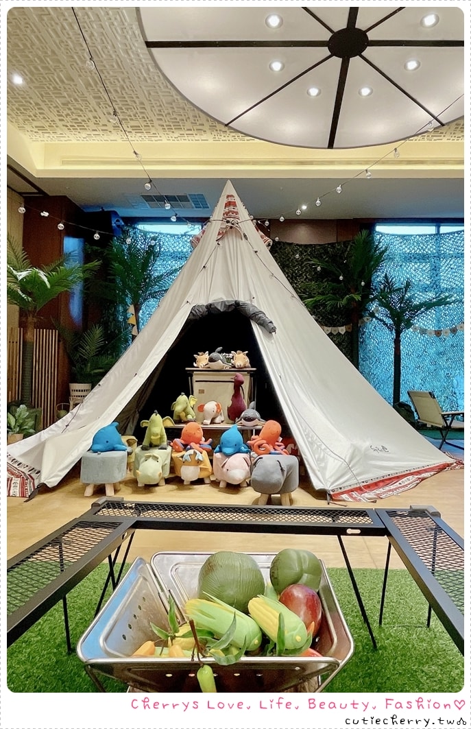 淡水親子飯店推薦｜福容大飯店淡水漁人碼頭，利百代主題房、露營主題房，POPA 親子體能館放電攻略